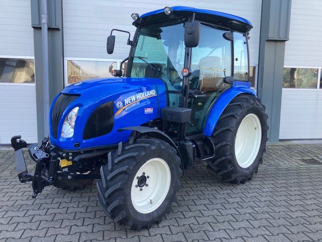 Aflevering 2022: <br/> New Holland Boomer 50 HST airco fronthef en pto gebruikt